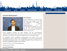 Tablet Screenshot of ju-stuttgart.de
